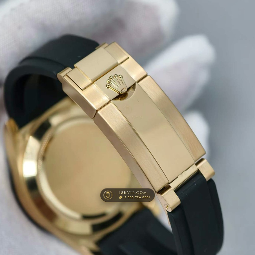 Rolex Cosmograph Daytona Gibeon Meteorite Dial 18K Yellow Gold Ref. 116518 — Private Vault Edition — Studio Gallery Plate VI in 18K Yellow Gold Au750 (160.6g Verified Mass, Rolex Manufacture Cal. 4130 - 72h Power Reserve)