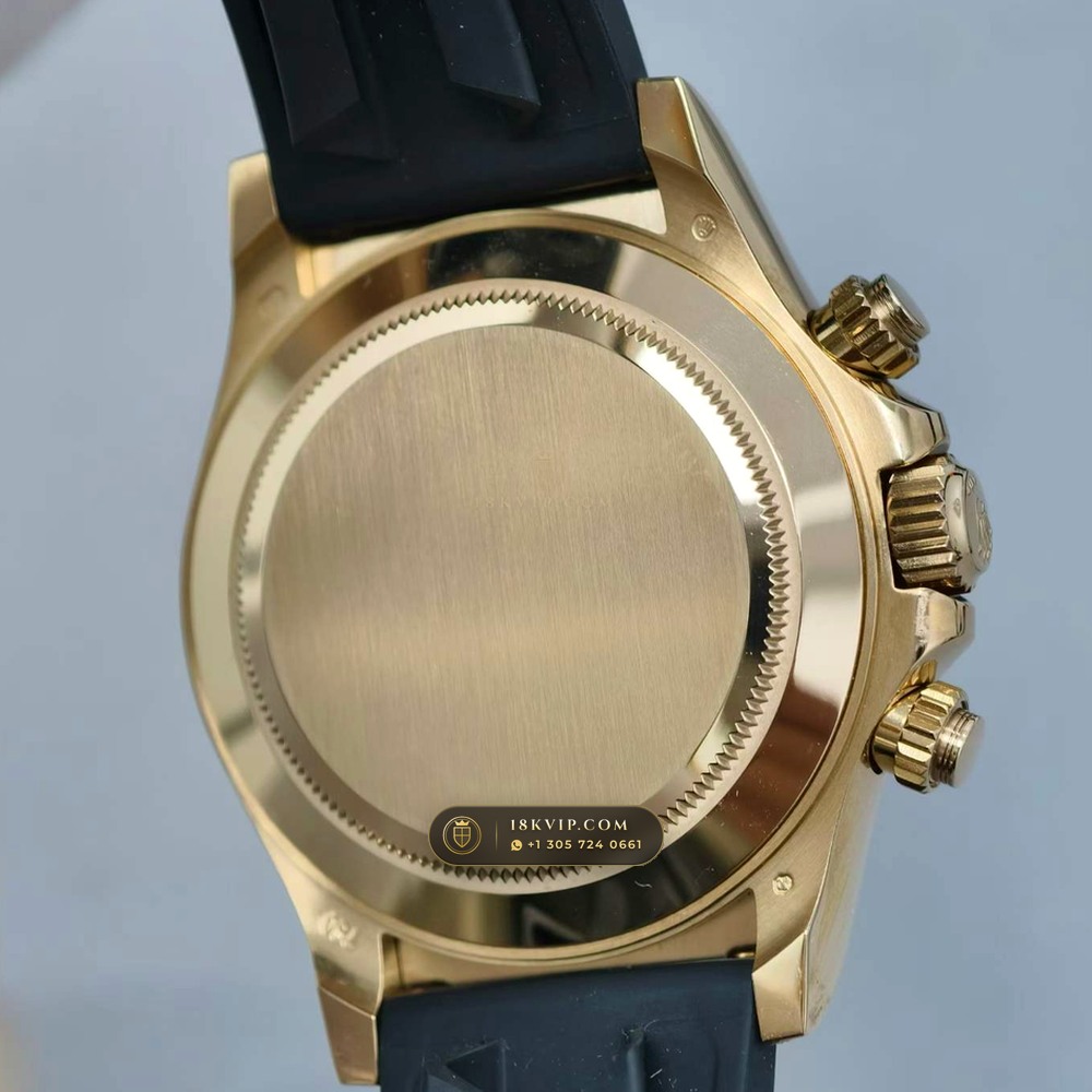 Rolex Cosmograph Daytona Gibeon Meteorite Dial 18K Yellow Gold Ref. 116518 — Private Vault Edition — Studio Gallery Plate VII in 18K Yellow Gold Au750 (160.6g Verified Mass, Rolex Manufacture Cal. 4130 - 72h Power Reserve)