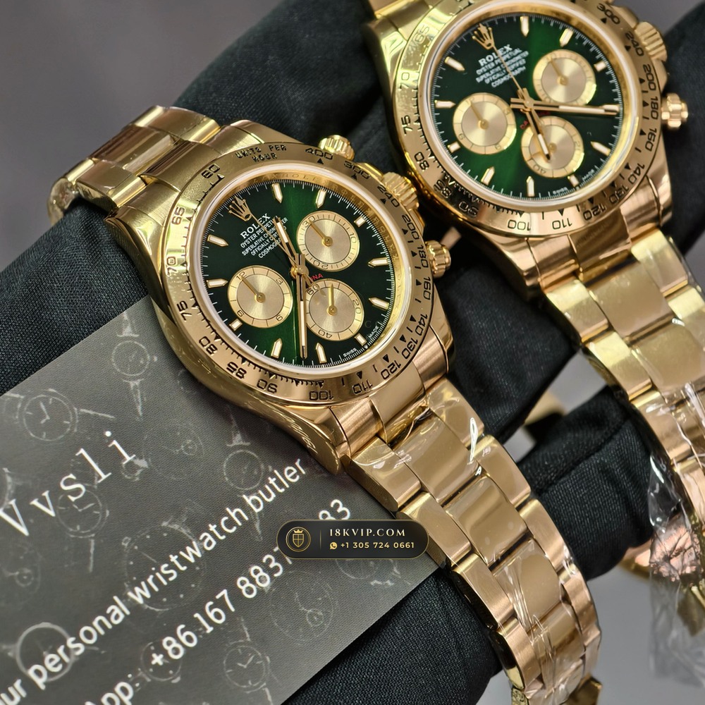 Rolex Cosmograph Daytona 18K Yellow Gold Custom SW Dial Deep Crystal Optics Ref. 126508 — Private Vault Edition — Studio Gallery Plate XI in 18K Yellow Gold Au750 (216.9g Verified Mass, Rolex Manufacture Cal. 4131 - 72h Power Reserve)