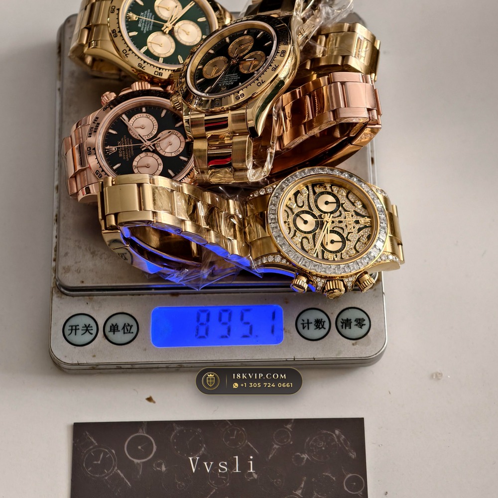 Rolex Cosmograph Daytona 18K Yellow Gold Custom SW Dial Deep Crystal Optics Ref. 126508 — Private Vault Edition — Studio Gallery Plate XII in 18K Yellow Gold Au750 (216.9g Verified Mass, Rolex Manufacture Cal. 4131 - 72h Power Reserve)