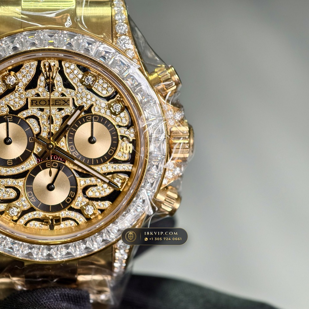 Rolex Cosmograph Daytona 18K Yellow Gold Ref. 116598TBR — Private Vault Edition — Studio Gallery Plate V in 18K Yellow Gold Au750 (216.8g Verified Mass, Rolex Manufacture Cal. 4130 - 72h Power Reserve)
