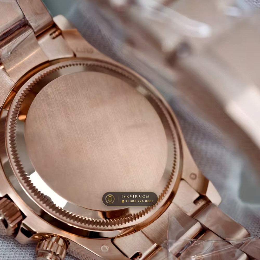 Rolex Cosmograph Daytona Aventurine Starry Dial 18K Everose Gold Ref. 126505 — Private Vault Edition — Studio Gallery Plate VI in 18K Rose Gold Au750 (216.2g Verified Mass, Rolex Manufacture Cal. 4131 - 72h Power Reserve)