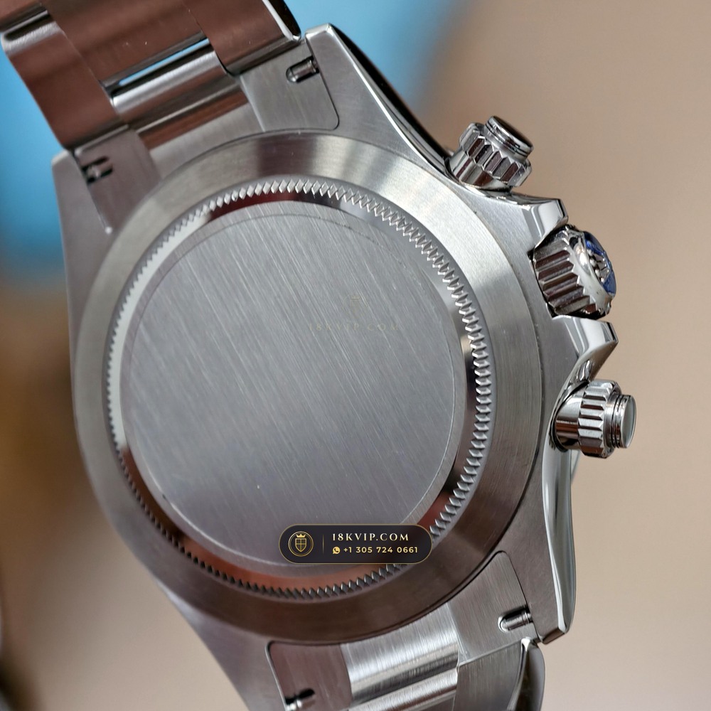 Rolex Cosmograph Daytona Hand-Chamfered Bevel Spec Ref. 116520 — Private Vault Edition — Studio Gallery Plate VII in 904L Stainless Steel Custom Architecture (143.2g Verified Mass, Rolex Manufacture Cal. 4130 - 72h Power Reserve)