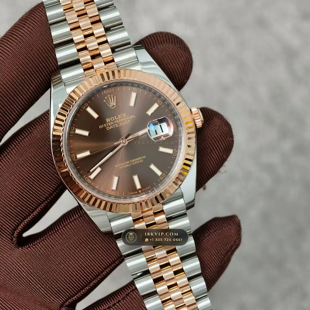Rolex Datejust 41 Ref. 126331 — Private Vault Edition — Studio Gallery Plate II in 18K Gold & 904L Oystersteel Rolesor (150.9g Verified Mass, Rolex Manufacture Cal. 3235 - 70h Power Reserve)