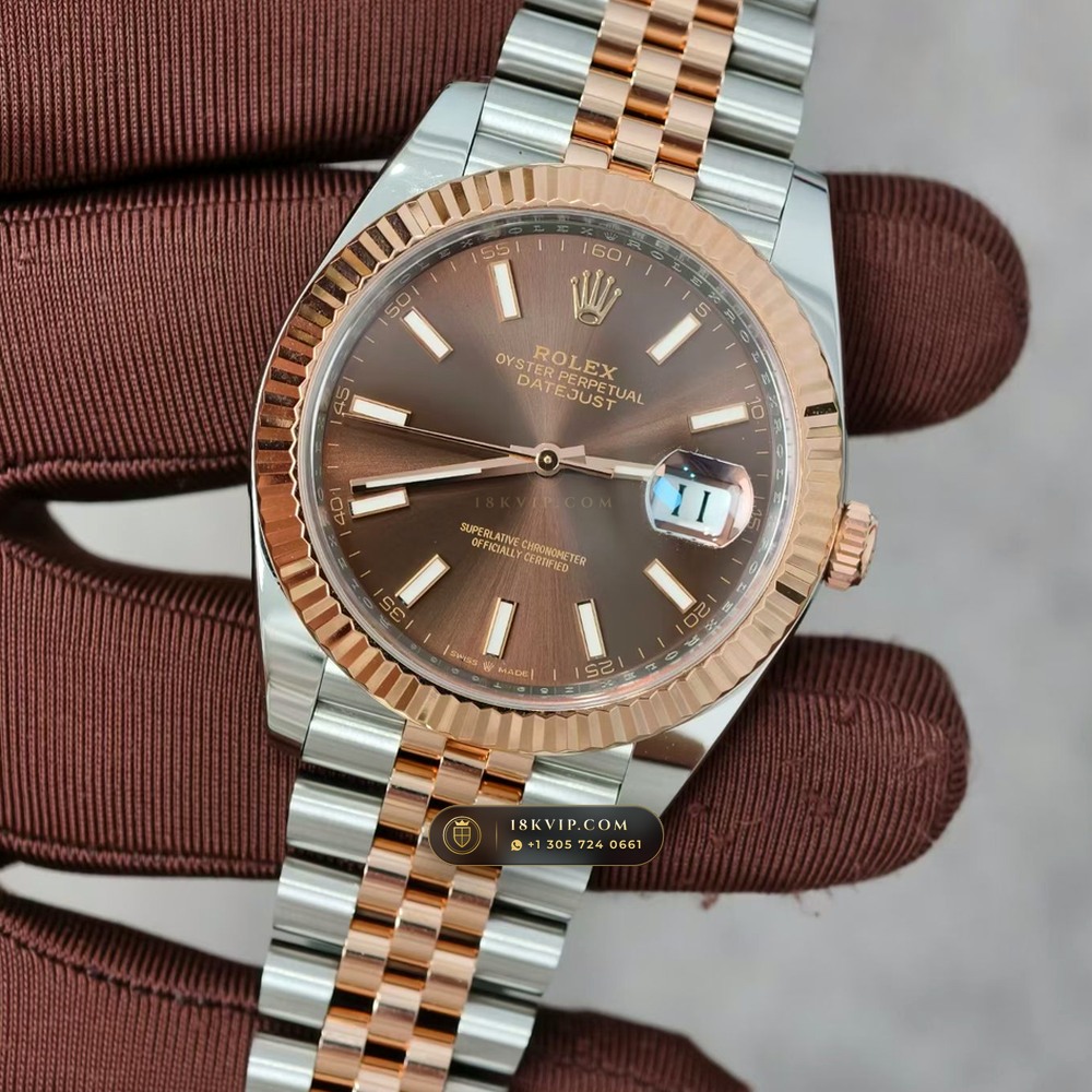 Rolex Datejust 41 Ref. 126331 — Private Vault Edition — Studio Gallery Plate III in 18K Gold & 904L Oystersteel Rolesor (150.9g Verified Mass, Rolex Manufacture Cal. 3235 - 70h Power Reserve)