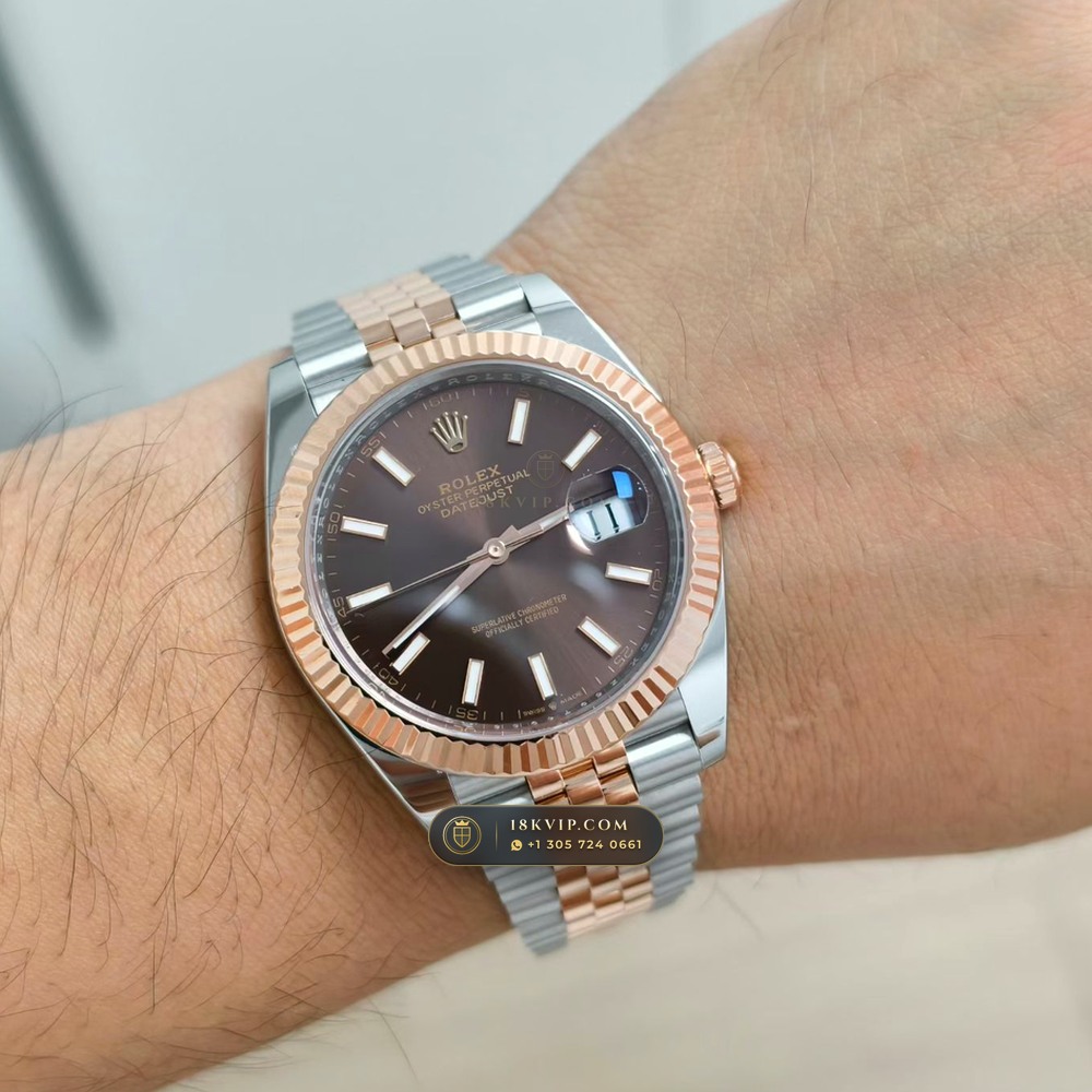 Rolex Datejust 41 Ref. 126331 — Private Vault Edition — Studio Gallery Plate IX in 18K Gold & 904L Oystersteel Rolesor (150.9g Verified Mass, Rolex Manufacture Cal. 3235 - 70h Power Reserve)