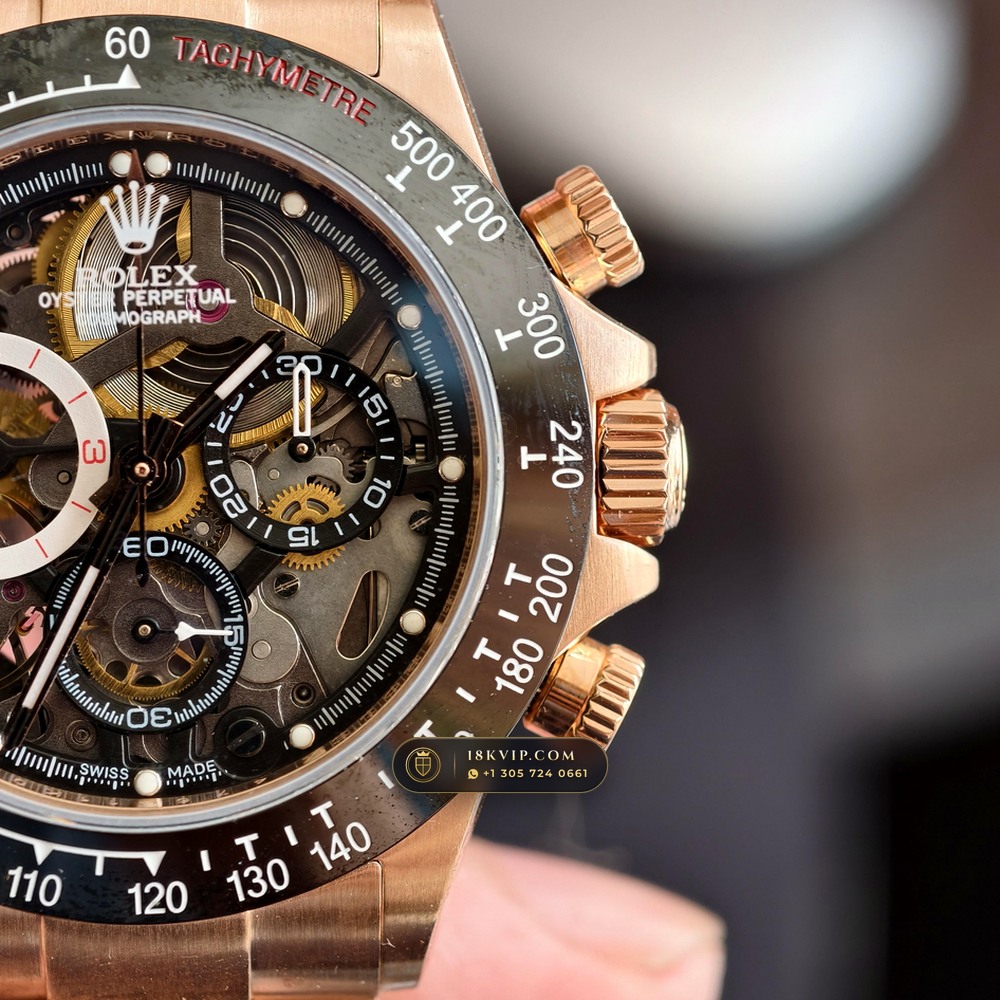 Rolex Cosmograph Daytona Artisans de Geneve Skeleton Edition Geneva Atelier Spec Ref. 116500LN — Private Vault Edition — Studio Gallery Plate IV in 904L Stainless Steel Custom Architecture (143.7g Verified Mass, Rolex Manufacture Cal. 4130 - 72h Power Reserve)