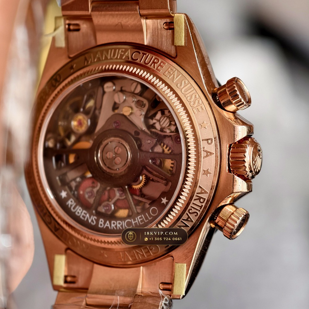 Rolex Cosmograph Daytona Artisans de Geneve Skeleton Edition Geneva Atelier Spec Ref. 116500LN — Private Vault Edition — Studio Gallery Plate V in 904L Stainless Steel Custom Architecture (143.7g Verified Mass, Rolex Manufacture Cal. 4130 - 72h Power Reserve)