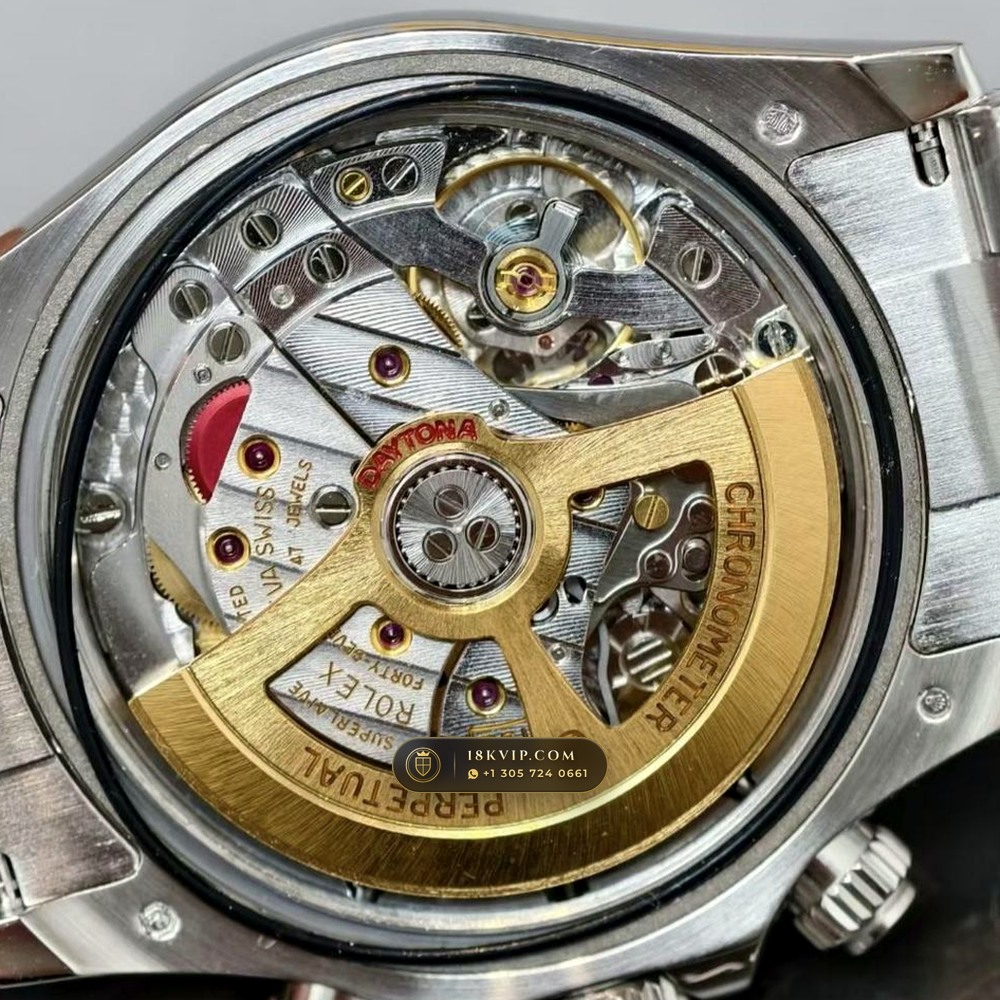 Rolex Cosmograph Daytona Le Mans 100th Anniversary 18K White Gold Free-Sprung Calibre Ref. 126529LN — Private Vault Edition — Studio Gallery Plate VII in 18K White Gold Au750 (216.7g Verified Mass, Rolex Manufacture Cal. 4132 - 24h Le Mans)