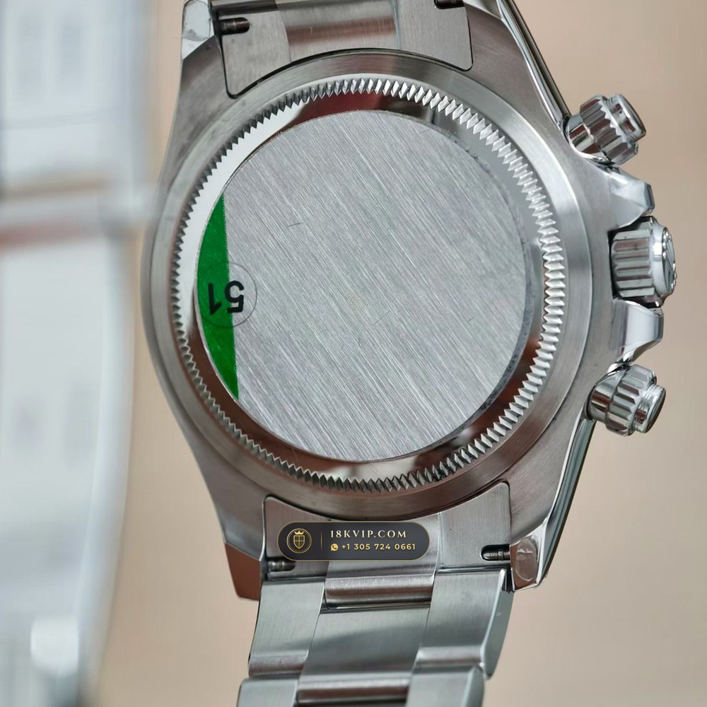 Rolex Cosmograph Daytona Ref. 126500 — Private Vault Edition — Studio Gallery Plate VI in 904L Stainless Steel Custom Architecture (143.9g Verified Mass, Rolex Manufacture Cal. 4131 - 72h Power Reserve)
