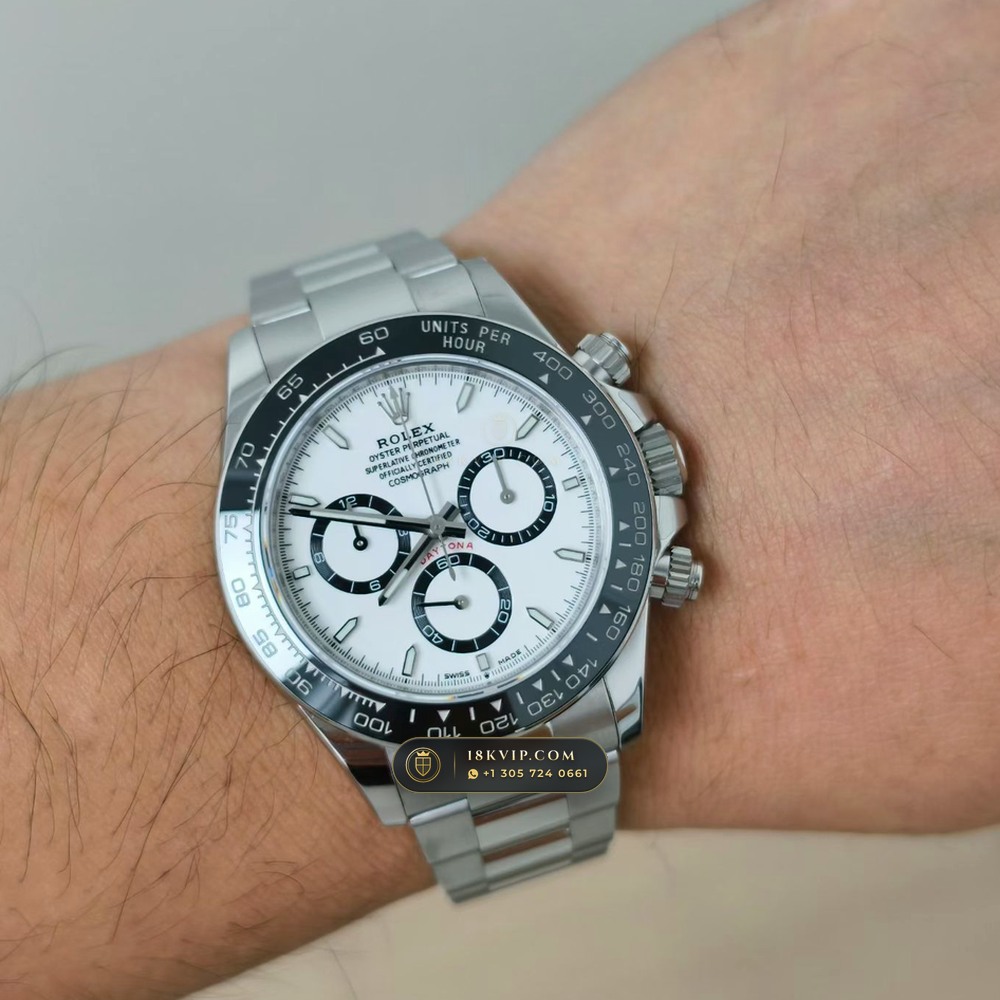 Rolex Cosmograph Daytona Ref. 126500 — Private Vault Edition — Studio Gallery Plate IX in 904L Stainless Steel Custom Architecture (143.9g Verified Mass, Rolex Manufacture Cal. 4131 - 72h Power Reserve)