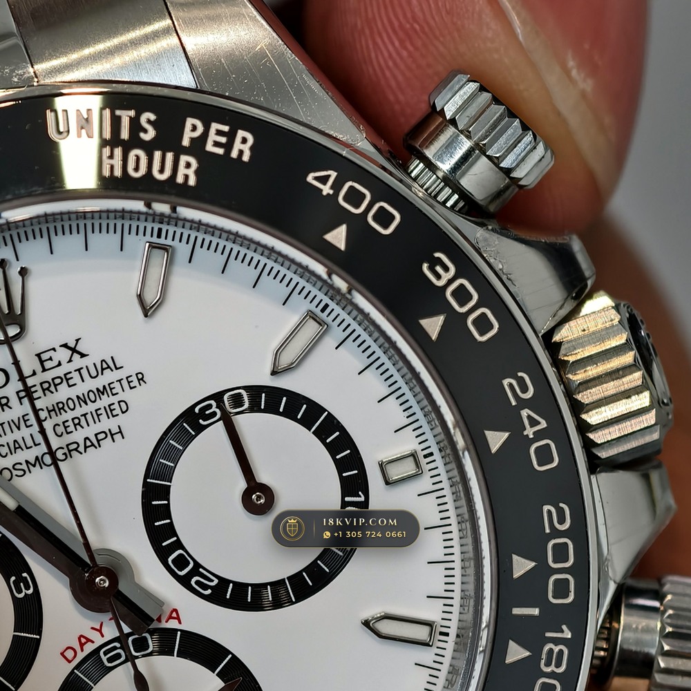Rolex Cosmograph Daytona Custom SW Dial Ref. 126500 — Private Vault Edition — Studio Gallery Plate V in 904L Stainless Steel Custom Architecture (143.3g Verified Mass, Rolex Manufacture Cal. 4131 - 72h Power Reserve)
