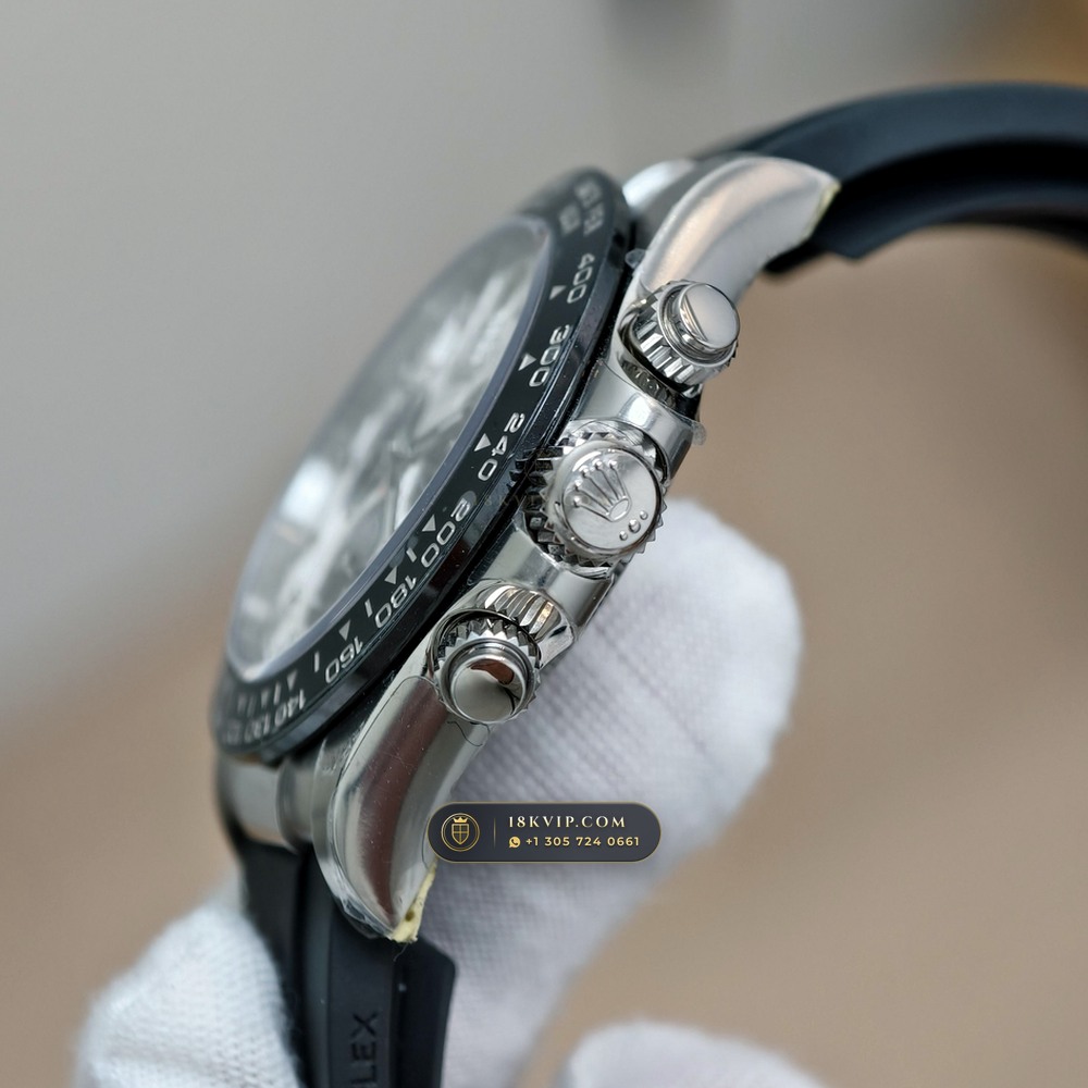 Rolex Cosmograph Daytona Gibeon Meteorite Dial 18K White Gold Ref. 116519LN — Private Vault Edition — Studio Gallery Plate V in 18K White Gold Au750 (160.9g Verified Mass, Rolex Manufacture Cal. 4130 - 72h Power Reserve)