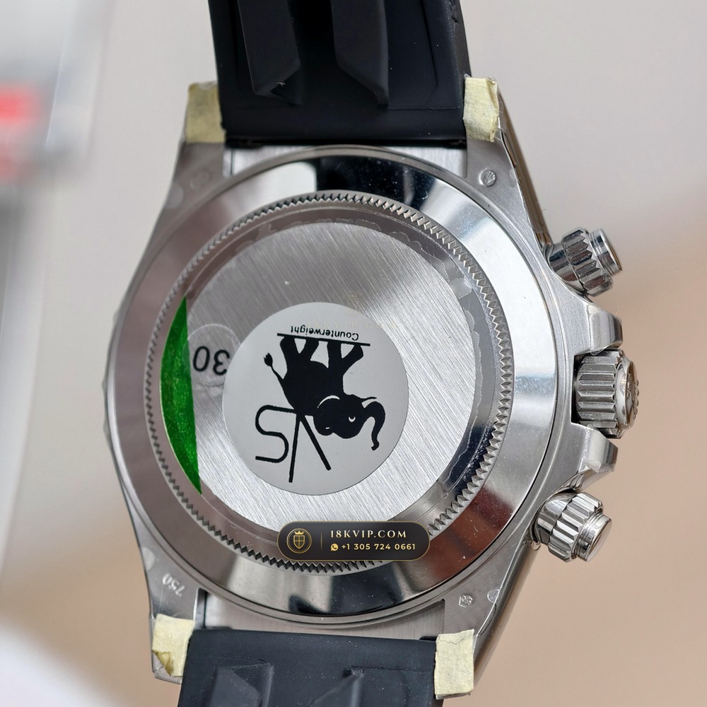 Rolex Cosmograph Daytona Gibeon Meteorite Dial 18K White Gold Ref. 116519LN — Private Vault Edition — Studio Gallery Plate VI in 18K White Gold Au750 (160.9g Verified Mass, Rolex Manufacture Cal. 4130 - 72h Power Reserve)