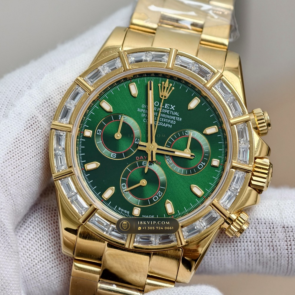 Rolex Cosmograph Daytona 18K Yellow Gold Ref. 116568TBR — Private Vault Edition — Studio Gallery Plate III in 18K Yellow Gold Au750 (216.7g Verified Mass, Rolex Manufacture Cal. 4130 - 72h Power Reserve)