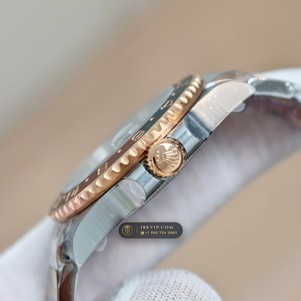 Rolex GMT-Master II Ref. 126711CHNR — Private Vault Edition — Studio Gallery Plate IV in 904L Stainless Steel Custom Architecture (172.7g Verified Mass, Rolex Manufacture Cal. 3285 - 70h Power Reserve)