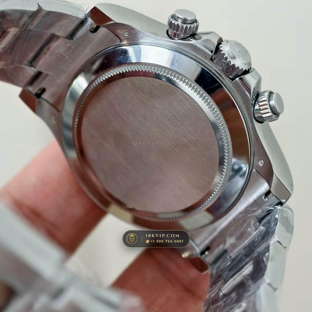 Rolex Cosmograph Daytona Iridescent Natural Mother-of-Pearl Dial 18K White Gold Ref. 126509 — Private Vault Edition — Studio Gallery Plate VI in 18K White Gold Au750 (216.3g Verified Mass, Rolex Manufacture Cal. 4131 - 72h Power Reserve)