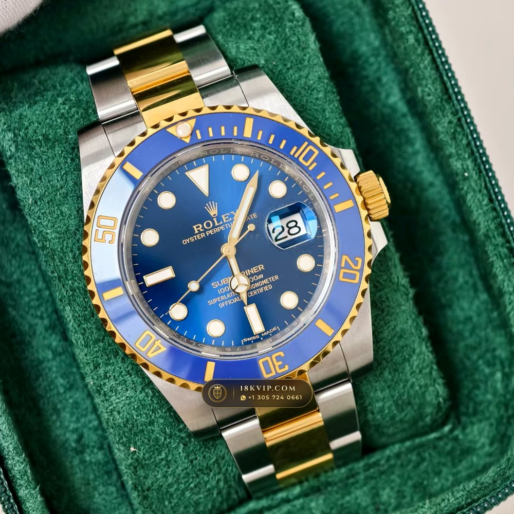 Rolex Submariner Date Ref. 116613 — Private Vault Edition — Studio Gallery Plate II in 18K Gold & 904L Oystersteel Rolesor (174.6g Verified Mass, Rolex Manufacture Cal. 3135)