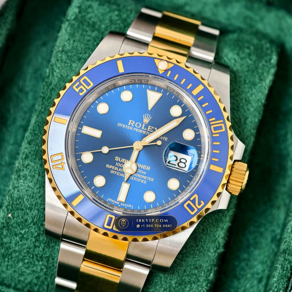 Rolex Submariner Date Ref. 116613 — Private Vault Edition — Studio Gallery Plate III in 18K Gold & 904L Oystersteel Rolesor (174.6g Verified Mass, Rolex Manufacture Cal. 3135)