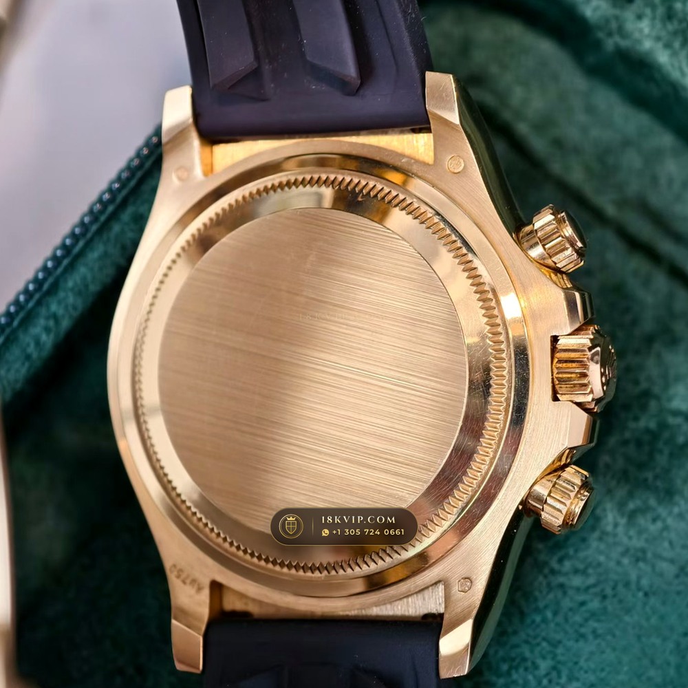 Rolex Cosmograph Daytona 18K Yellow Gold 5-Axis CNC Case Ref. 126518LN — Private Vault Edition — Studio Gallery Plate VI in 18K Yellow Gold Au750 (160.3g Verified Mass, Rolex Manufacture Cal. 4131 - 72h Power Reserve)