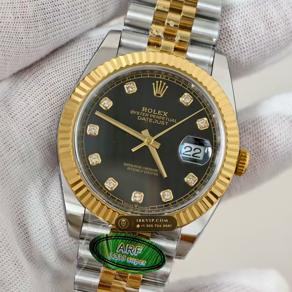Rolex Datejust 41 Hand-Chamfered Bevel Spec Ref. 126331 — Private Vault Edition — Studio Gallery Plate III in 18K Gold & 904L Oystersteel Rolesor (150.1g Verified Mass, Rolex Manufacture Cal. 3235 - 70h Power Reserve)