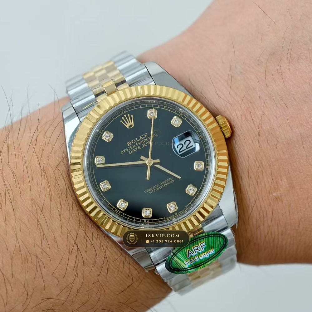 Rolex Datejust 41 Hand-Chamfered Bevel Spec Ref. 126331 — Private Vault Edition — Studio Gallery Plate VIII in 18K Gold & 904L Oystersteel Rolesor (150.1g Verified Mass, Rolex Manufacture Cal. 3235 - 70h Power Reserve)
