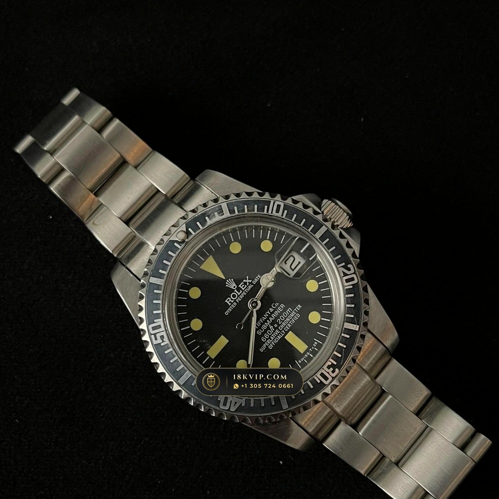 Rolex Submariner Date Tiffany Blue Dial Ref. 1680 — Private Vault Edition — Studio Gallery Plate II in 904L Stainless Steel Custom Architecture (115.3g Verified Mass, Rolex Manufacture Cal. 3135)