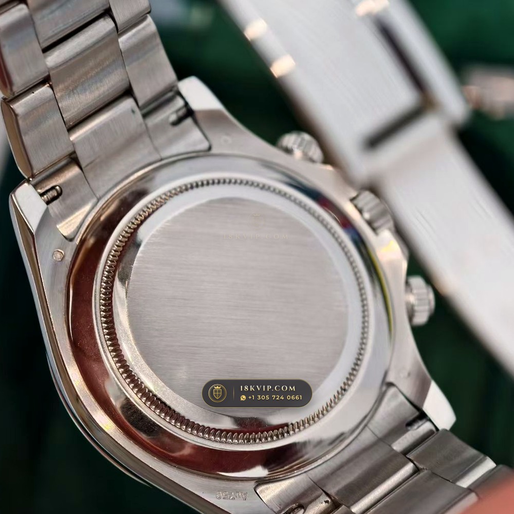 Rolex Cosmograph Daytona Gibeon Meteorite Dial 18K White Gold Hand-Finished Buff Dial 5-Axis CNC Case Ref. 116509 — Private Vault Edition — Studio Gallery Plate VI in 18K White Gold Au750 (216.1g Verified Mass, Rolex Manufacture Cal. 4130 - 72h Power Reserve)