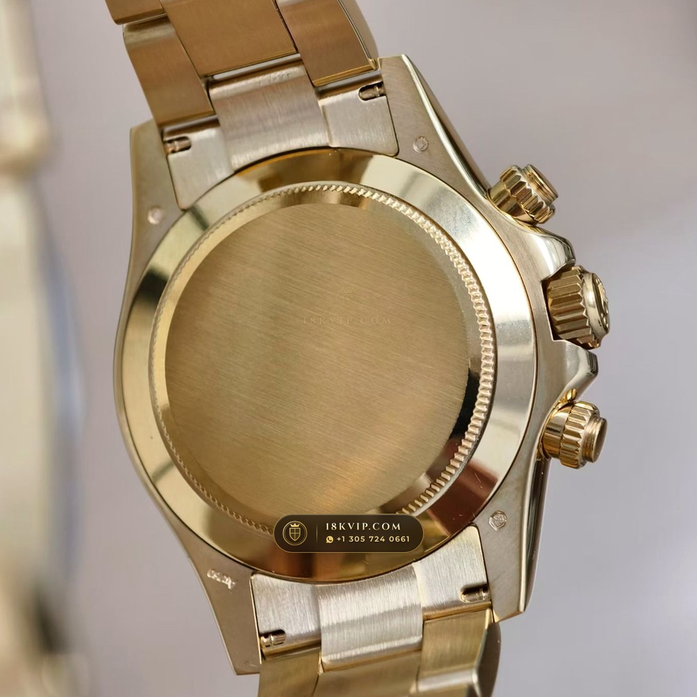 Rolex Cosmograph Daytona John Mayer Emerald Dial 18K Yellow Gold Ref. 116508 — Private Vault Edition — Studio Gallery Plate V in 18K Yellow Gold Au750 (216.7g Verified Mass, Rolex Manufacture Cal. 4130 - 72h Power Reserve)