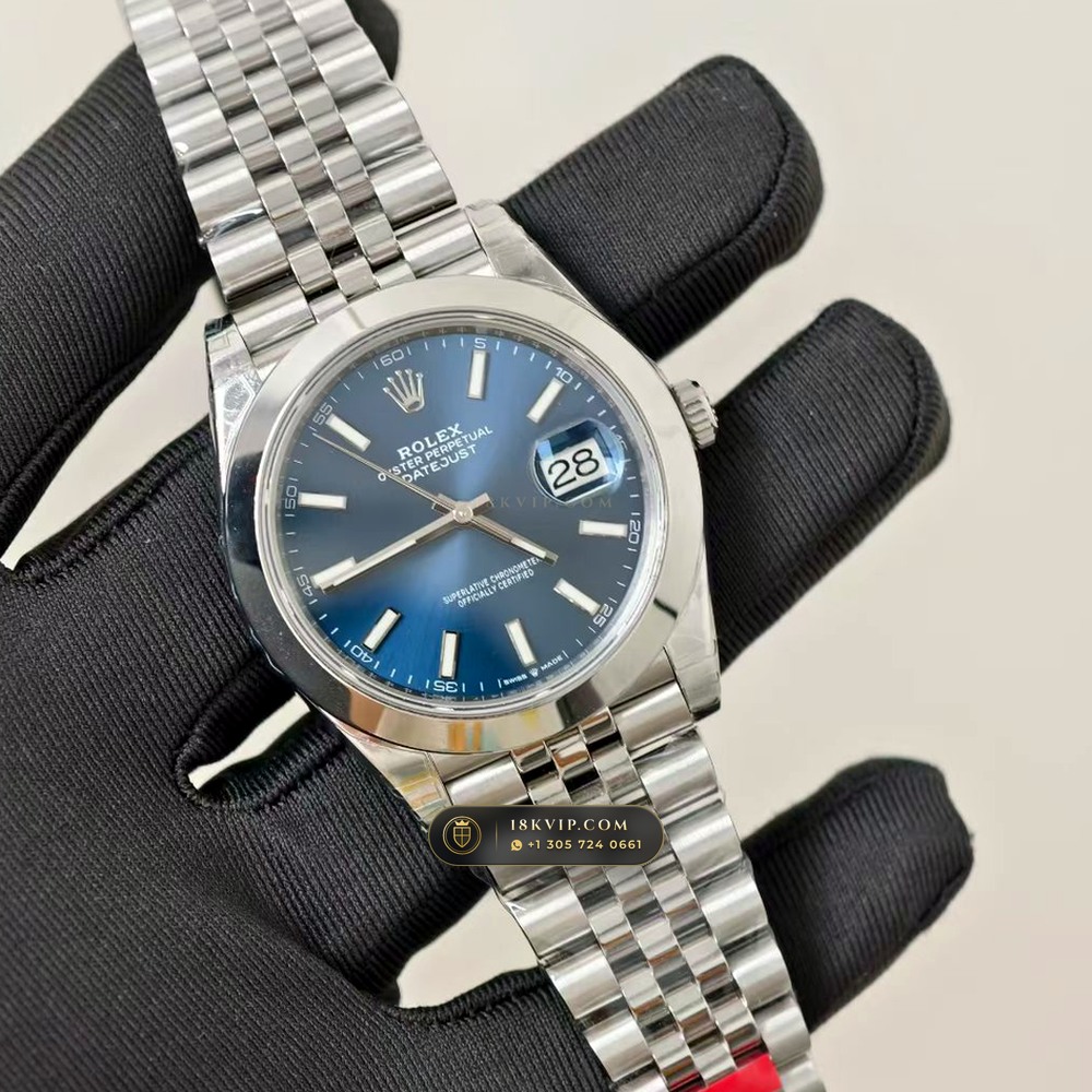 Rolex Datejust 41 Geneva Atelier Spec Ref. 126300 — Private Vault Edition — Studio Gallery Plate II in 904L Stainless Steel Custom Architecture (136.6g Verified Mass, Rolex Manufacture Cal. 3235 - 70h Power Reserve)