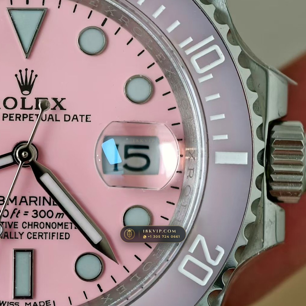 Rolex Submariner Date Blaken Custom Pink Dial Edition Ref. 126610LN — Private Vault Edition — Studio Gallery Plate IV in 904L Stainless Steel Custom Architecture (156.2g Verified Mass, Rolex Manufacture Cal. 3235 - 70h Power Reserve)
