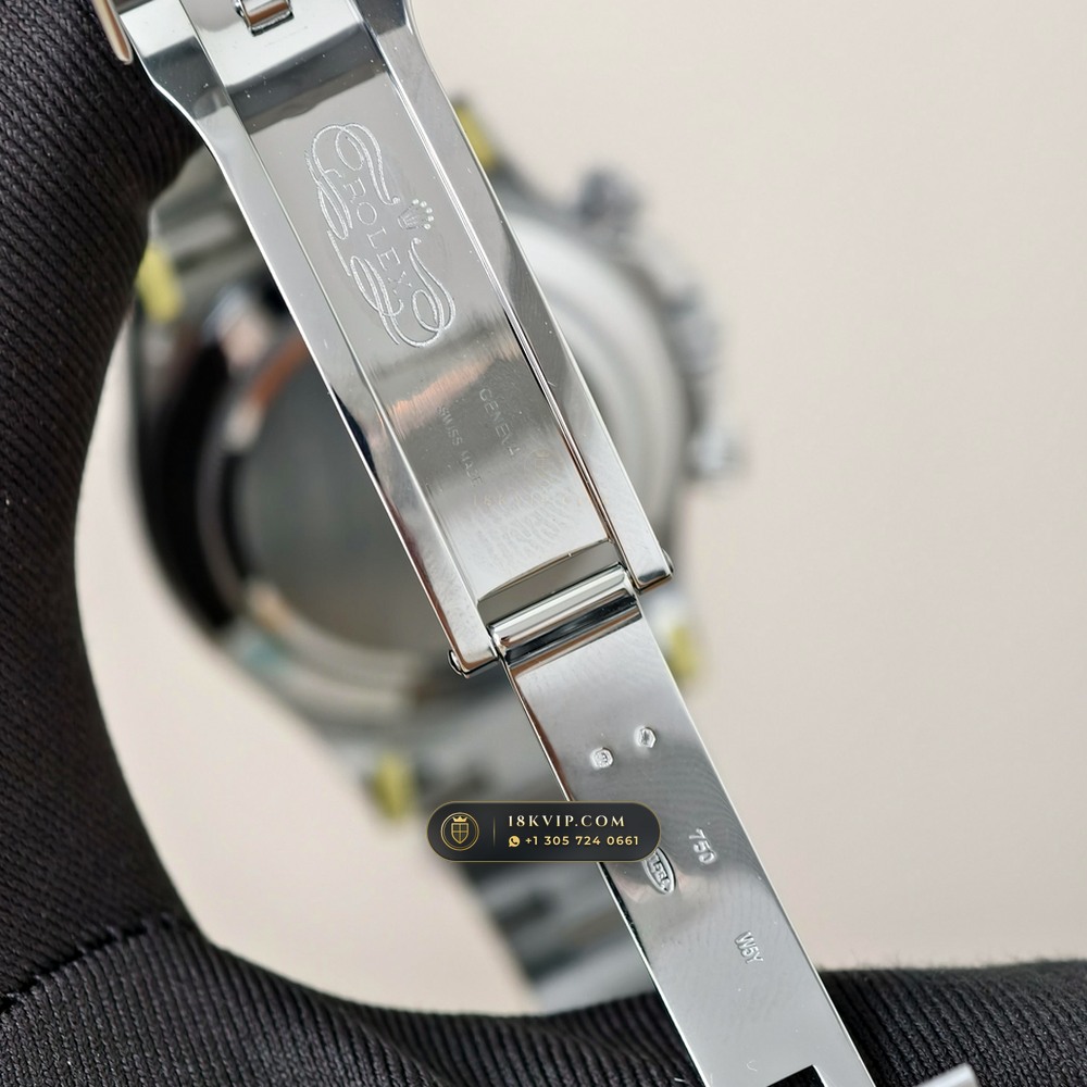Rolex Cosmograph Daytona Blue Sodalite Stone Dial 18K White Gold Ref. 116519 — Private Vault Edition — Studio Gallery Plate VI in 18K White Gold Au750 (153.2g Verified Mass, Rolex Manufacture Cal. 4130 - 72h Power Reserve)