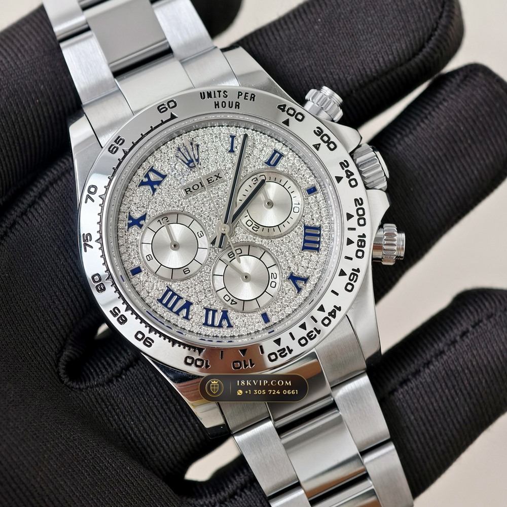 Rolex Cosmograph Daytona 18K White Gold Ref. 116509ZER — Private Vault Edition — Studio Gallery Plate II in 18K White Gold Au750 (216.9g Verified Mass, Rolex Manufacture Cal. 4130 - 72h Power Reserve)