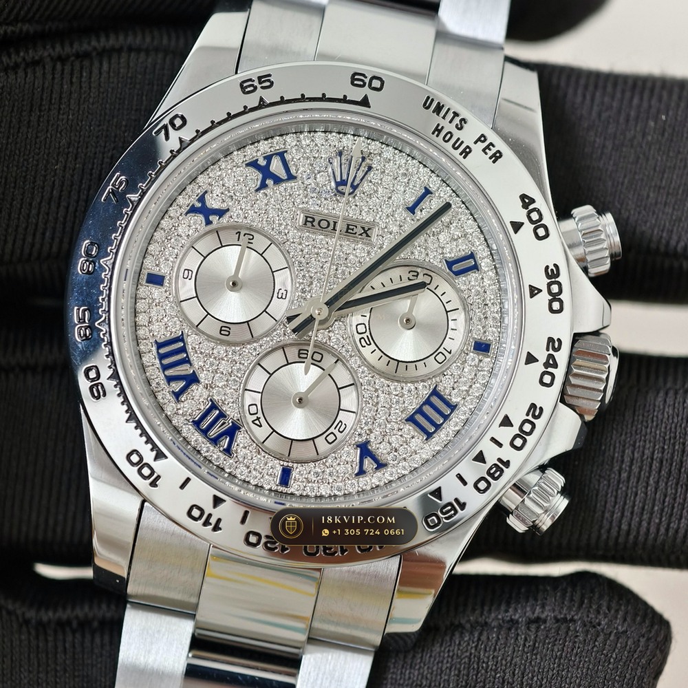 Rolex Cosmograph Daytona 18K White Gold Ref. 116509ZER — Private Vault Edition — Studio Gallery Plate III in 18K White Gold Au750 (216.9g Verified Mass, Rolex Manufacture Cal. 4130 - 72h Power Reserve)