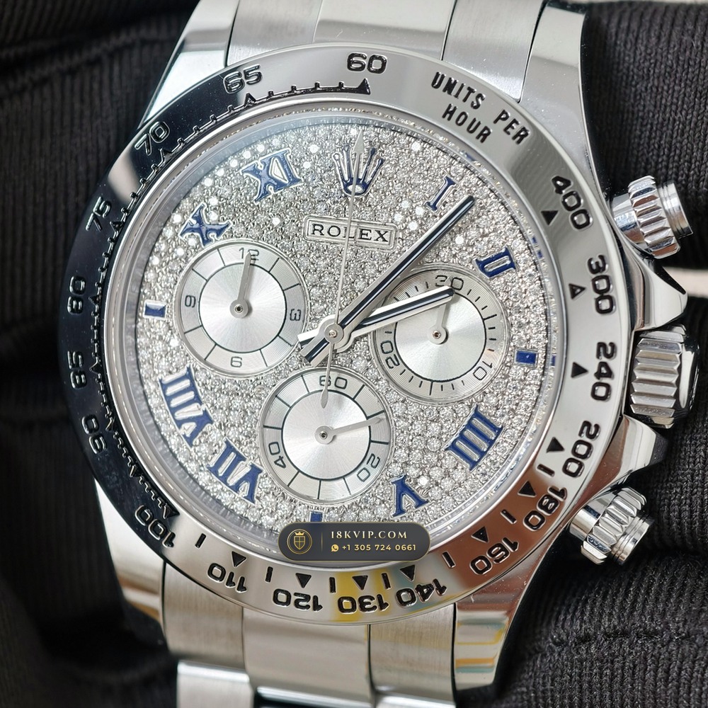 Rolex Cosmograph Daytona 18K White Gold Ref. 116509ZER — Private Vault Edition — Studio Gallery Plate IV in 18K White Gold Au750 (216.9g Verified Mass, Rolex Manufacture Cal. 4130 - 72h Power Reserve)