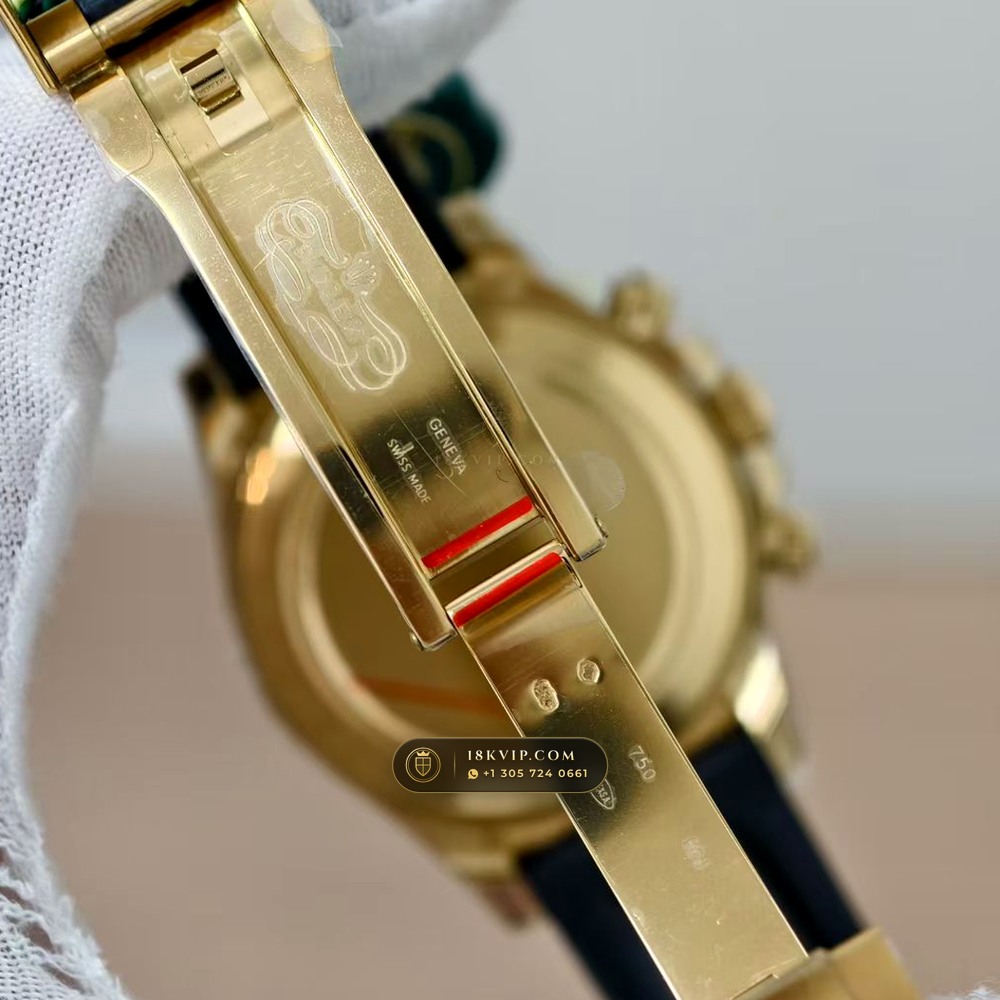 Rolex Cosmograph Daytona 18K Yellow Gold Geneva Atelier Spec Ref. 116518LN — Private Vault Edition — Studio Gallery Plate VI in 18K Yellow Gold Au750 (160.7g Verified Mass, Rolex Manufacture Cal. 4130 - 72h Power Reserve)