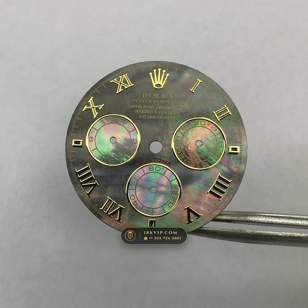 Rolex Cosmograph Daytona Tahitian Mother-of-Pearl Dial 18K White Gold Geneva Atelier Spec Ref. 126509 — Private Vault Edition — Studio Gallery Plate VIII in 18K White Gold Au750 (216.3g Verified Mass, Rolex Manufacture Cal. 4131 - 72h Power Reserve)