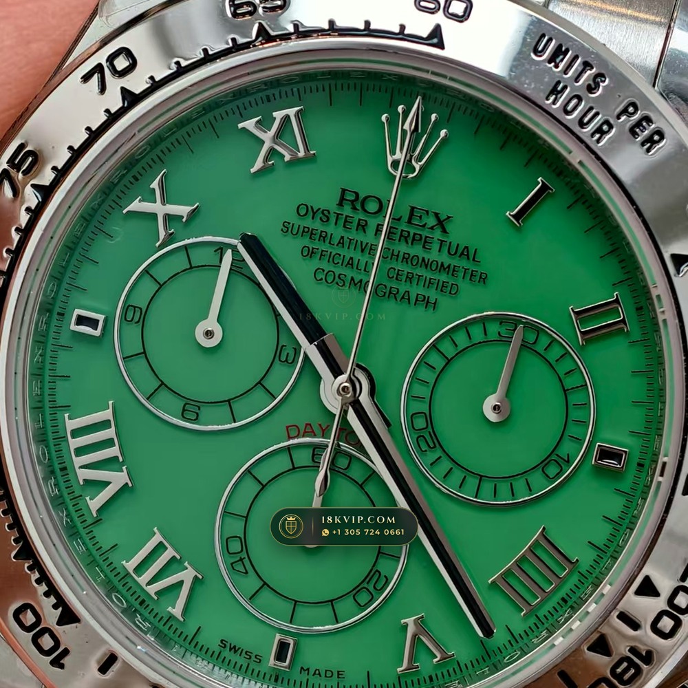 Rolex Cosmograph Daytona Beach Pink Mother-of-Pearl Strap Edition 18K White Gold Ref. 116519 — Private Vault Edition — Studio Gallery Plate IV in 18K White Gold Au750 (138.4g Verified Mass, Rolex Manufacture Cal. 4130 - 72h Power Reserve)