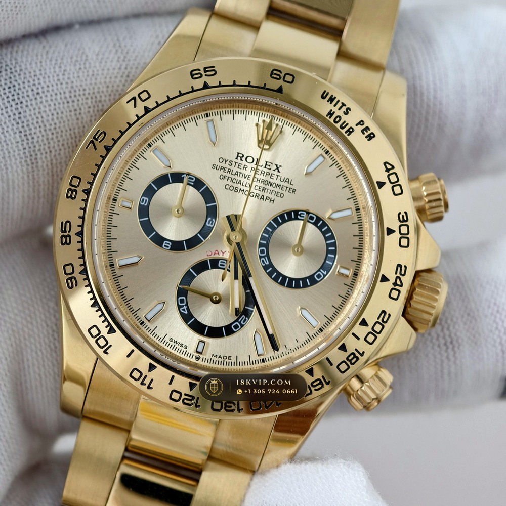 Rolex Cosmograph Daytona 18K Yellow Gold Geneva Atelier Spec Ref. 126508 — Private Vault Edition — Studio Gallery Plate III in 18K Yellow Gold Au750 (220.0g Verified Mass, Rolex Manufacture Cal. 4131 - 72h Power Reserve)