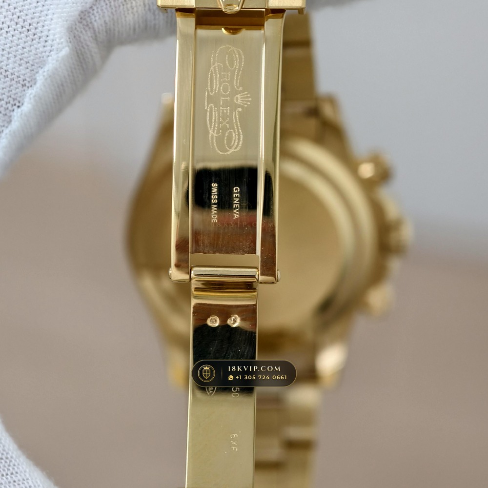 Rolex Cosmograph Daytona 18K Yellow Gold Geneva Atelier Spec Ref. 126508 — Private Vault Edition — Studio Gallery Plate VII in 18K Yellow Gold Au750 (220.0g Verified Mass, Rolex Manufacture Cal. 4131 - 72h Power Reserve)