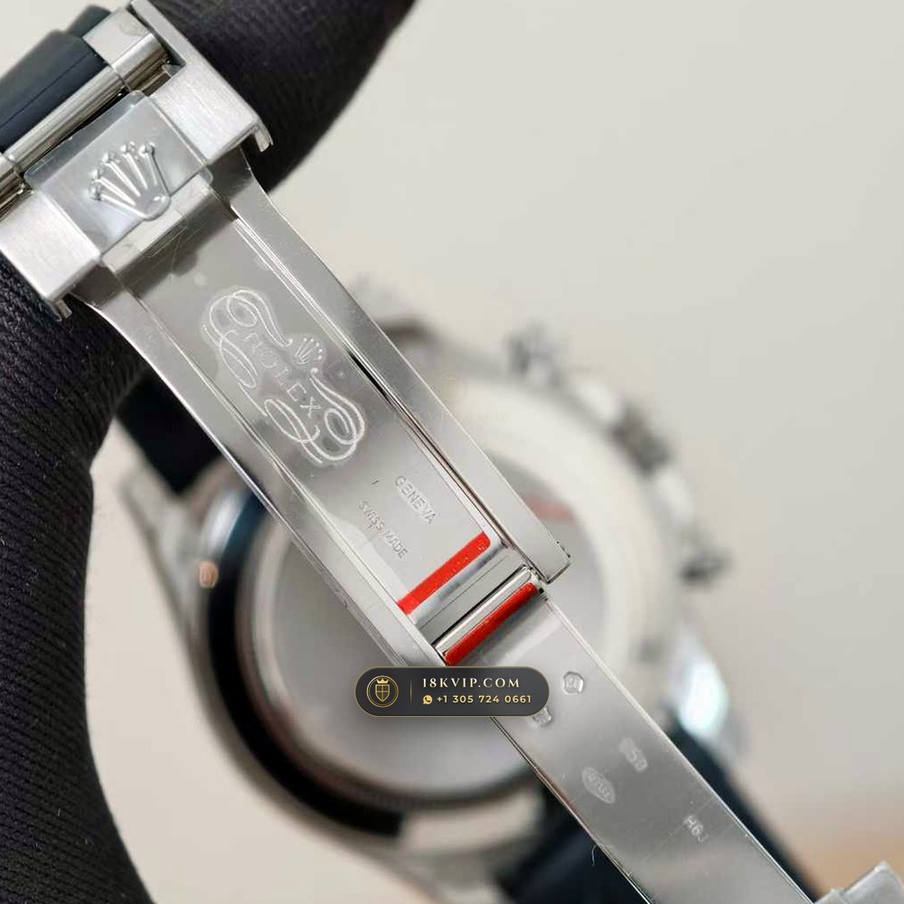 Rolex Cosmograph Daytona 18K White Gold Deep Crystal Optics Ref. 116519LN — Private Vault Edition — Studio Gallery Plate VI in 18K White Gold Au750 (160.7g Verified Mass, Rolex Manufacture Cal. 4130 - 72h Power Reserve)