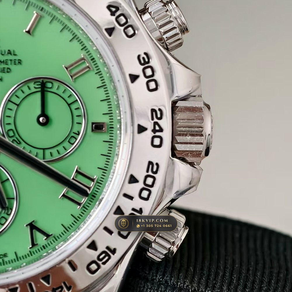 Rolex Cosmograph Daytona Beach Roman Mother-of-Pearl Dial 18K White Gold Ref. 116519 — Private Vault Edition — Studio Gallery Plate IV in 18K White Gold Au750 (139.0g Verified Mass, Rolex Manufacture Cal. 4130 - 72h Power Reserve)