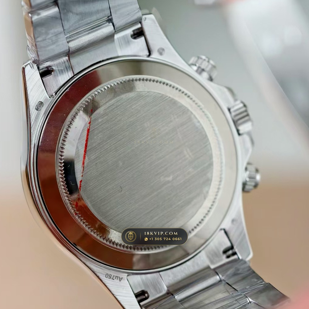 Rolex Cosmograph Daytona Beach Roman Mother-of-Pearl Dial 18K White Gold Ref. 116519 — Private Vault Edition — Studio Gallery Plate VII in 18K White Gold Au750 (139.0g Verified Mass, Rolex Manufacture Cal. 4130 - 72h Power Reserve)