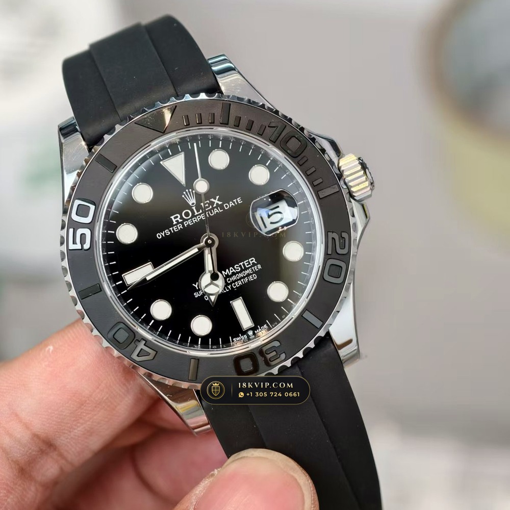 Rolex Yacht-Master 42 18K White Gold Ref. 226659 — Private Vault Edition — Studio Gallery Plate II in 18K White Gold Au750 (170.0g Verified Mass, Rolex Manufacture Cal. 3235 - 70h Power Reserve)