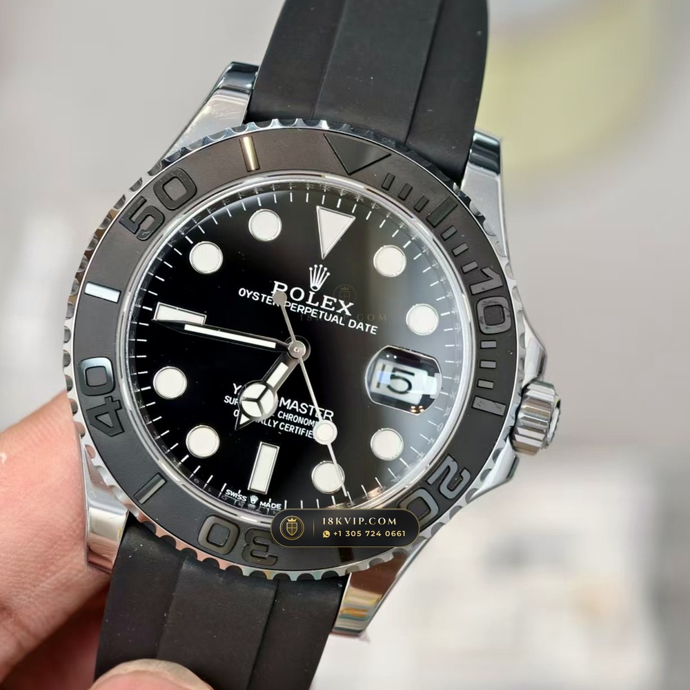 Rolex Yacht-Master 42 18K White Gold Ref. 226659 — Private Vault Edition — Studio Gallery Plate III in 18K White Gold Au750 (170.0g Verified Mass, Rolex Manufacture Cal. 3235 - 70h Power Reserve)