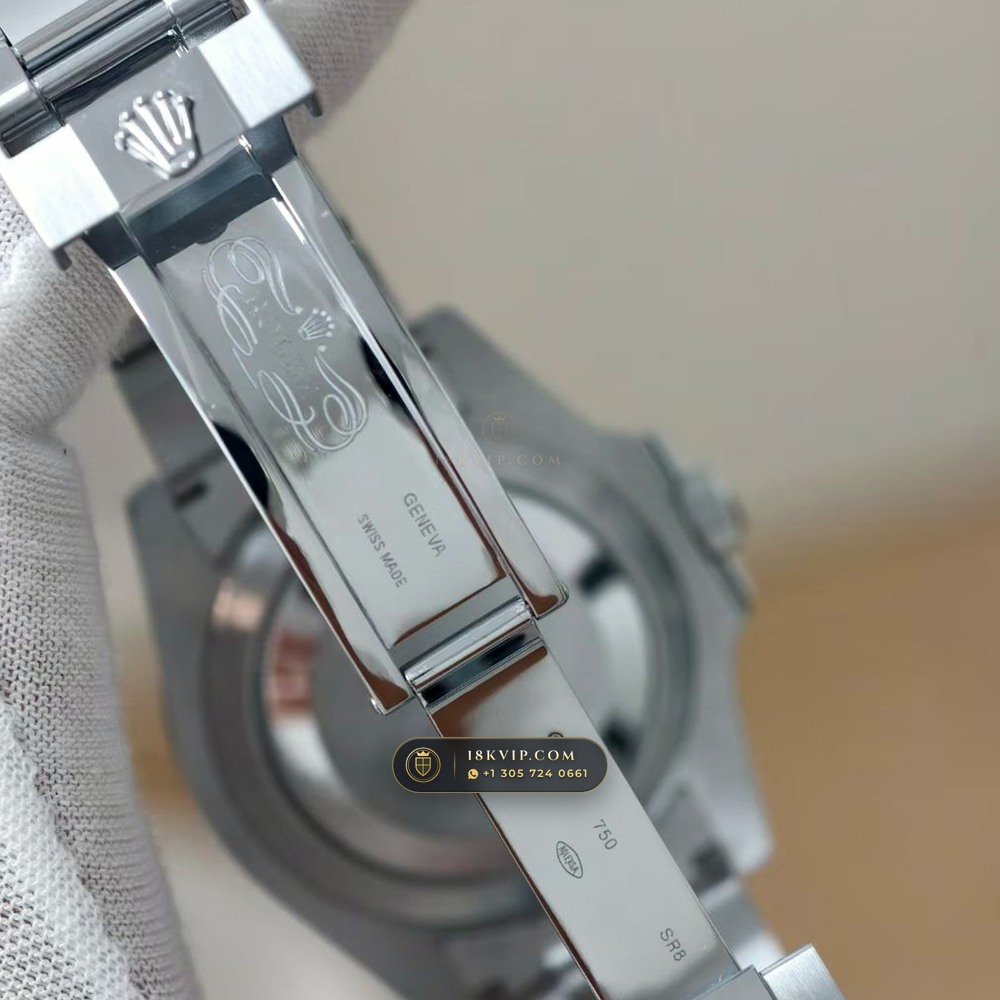 Rolex Submariner Date Graduated Royal Blue Sunburst Dial 18K White Gold Ref. 126619LB — Private Vault Edition — Studio Gallery Plate VIII in 18K White Gold Au750 (227.4g Verified Mass, Rolex Manufacture Cal. 3235 - 70h Power Reserve)