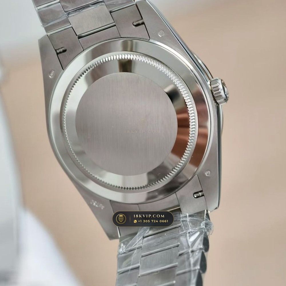 Rolex Day-Date 40 Mother-of-Pearl Dial & Diamond Bezel 18K White Gold Ref. 228349RBR — Private Vault Edition — Studio Gallery Plate VI in 18K White Gold Au750 (210.8g Verified Mass, Rolex Manufacture Cal. 3255 - 70h Power Reserve)