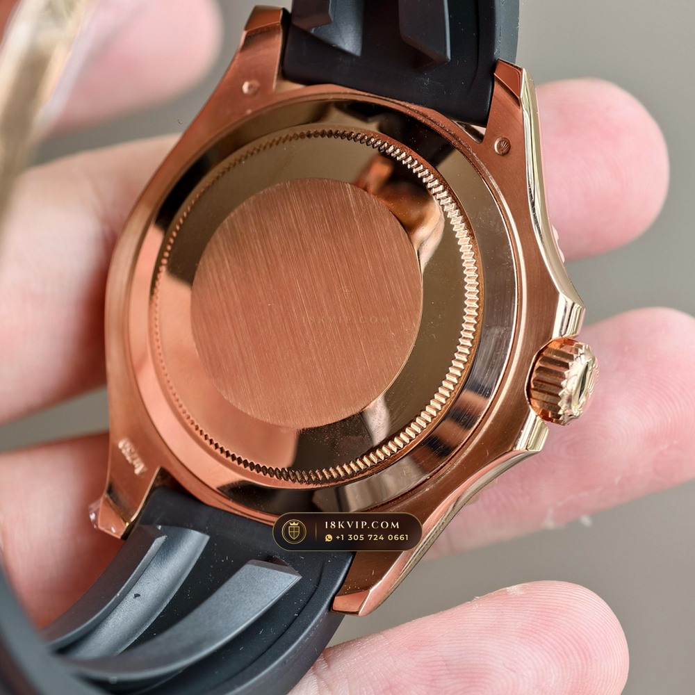 Rolex Yacht-Master 40 18K Everose Gold Ref. 126655 — Private Vault Edition — Studio Gallery Plate VI in 18K Rose Gold Au750 (153.1g Verified Mass, Rolex Manufacture Cal. 3235 - 70h Power Reserve)