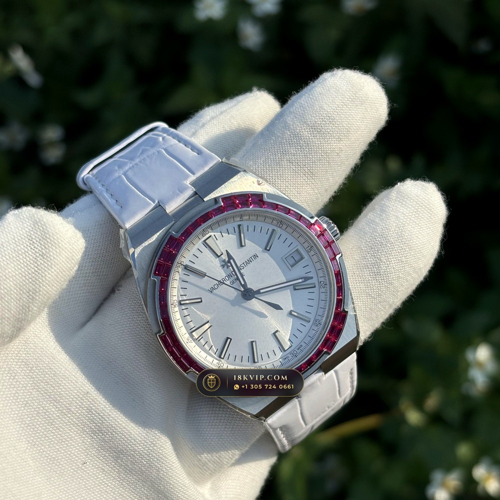 Vacheron Constantin Overseas Self-Winding 41mm Ref. 4500V — Private Vault Edition — Studio Gallery Plate III in 904L Stainless Steel Custom Architecture (152.2g Verified Mass, Vacheron Constantin Cal. 5100 - 22K Gold Maltese Rotor)