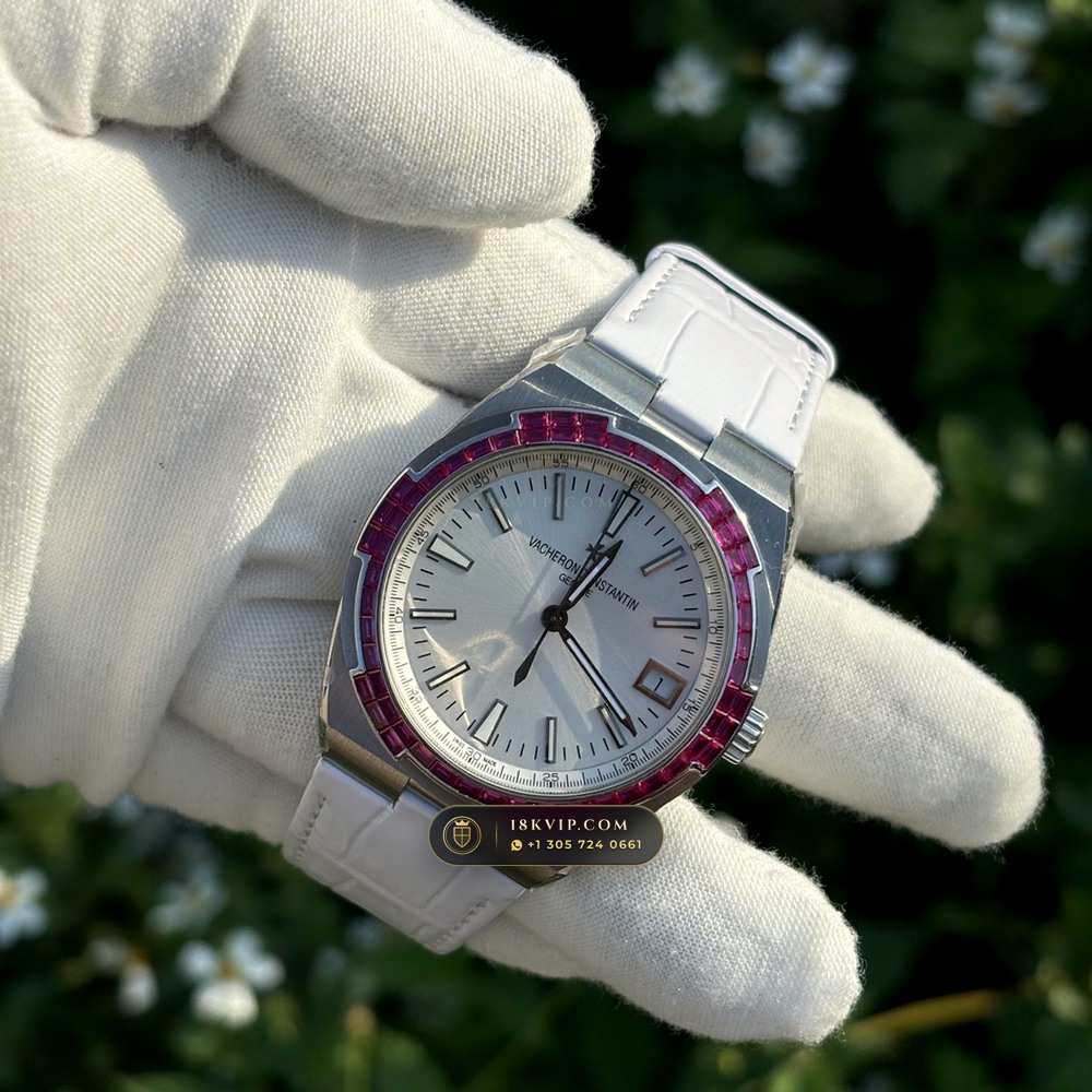 Vacheron Constantin Overseas Self-Winding 41mm Ref. 4500V — Private Vault Edition — Studio Gallery Plate IV in 904L Stainless Steel Custom Architecture (152.2g Verified Mass, Vacheron Constantin Cal. 5100 - 22K Gold Maltese Rotor)